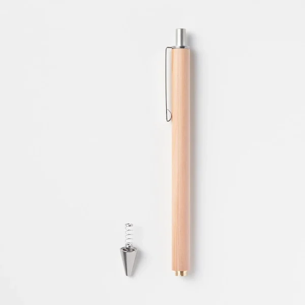 8bcce9d3c5cd5a8c9838e278ffb71647.webp Ballpoint Pen Knock Type Body Wooden