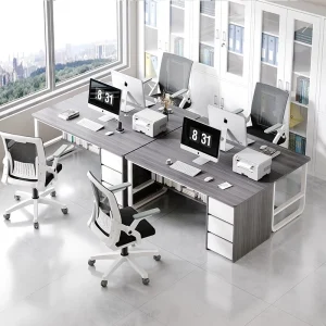 4-Person Office Conference Desk
