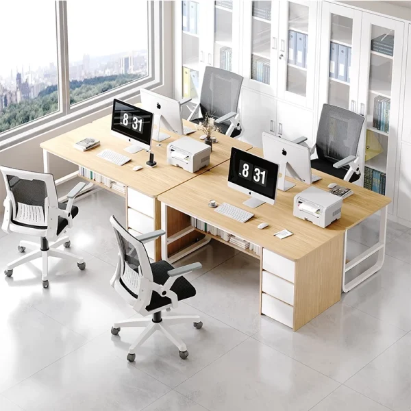 4-Person Office Conference Desk