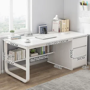 Computer Desk with Drawers