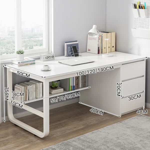 Computer Desk with Drawers