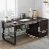 Rectangular Computer Desk