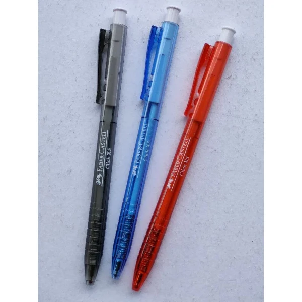 Faber Castell CLICK X5 X7 Ball Pen Set