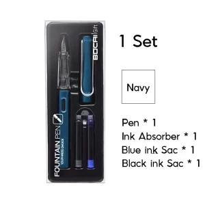 fb3e7692eb15b9bbff0a833e4c6ae66c.webp Random Fountain Pen Set with Ink Refill