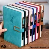 Random A5 Leather Notebook 360 Pages