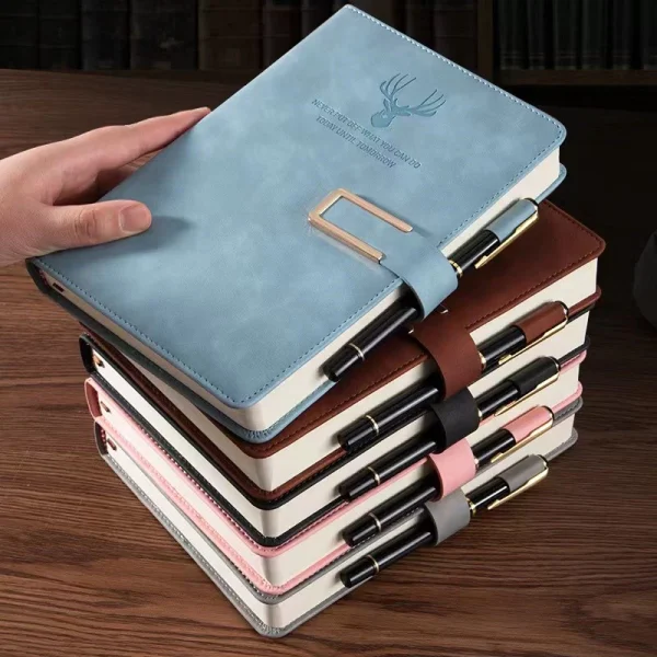 Random A5 Leather Notebook 360 Pages