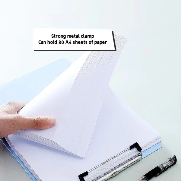Random A4 Clipboard Writing Pad Thickened L31.5cm W22.5cm