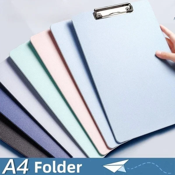 Random A4 Clipboard Writing Pad Thickened L31.5cm W22.5cm