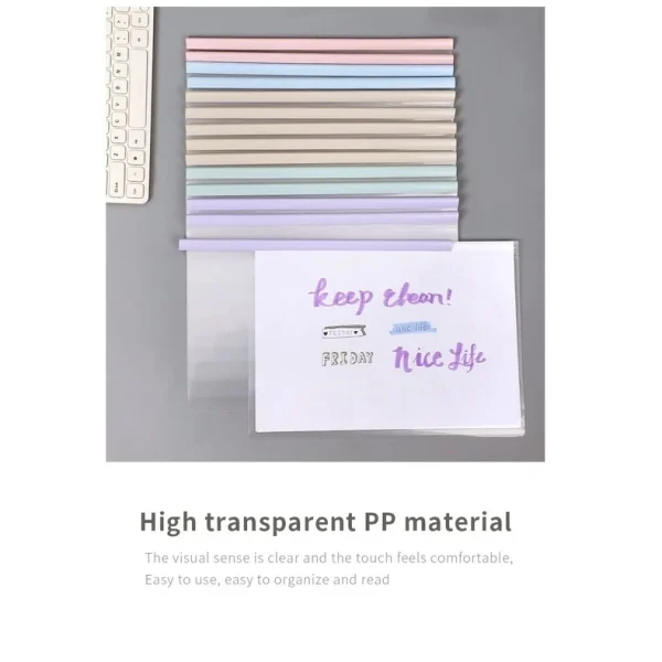 Random Thicken A4 Sliding Report File Folder