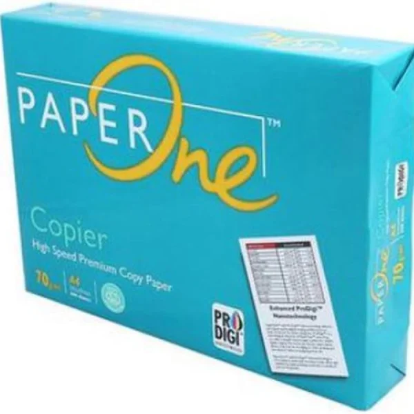 PAPER ONE A4 70gsm 500sheets Copier Paper 1 Box