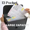 Random A4 Expanding File Folder Accordion Bag