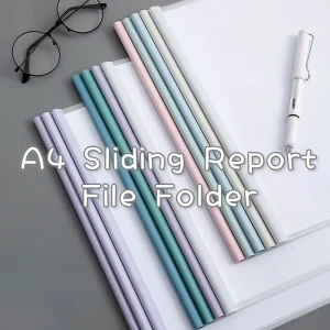 my-11134207-7rasi-m2xjhpko4njpcc.webp Random Thicken A4 Sliding Report File Folder