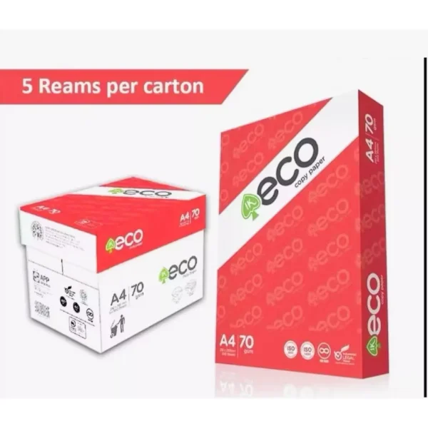 my-11134207-820l9-mmzlys3vwtfm1f.webp IK ECO A4 Paper 500s REAM 70GSM ECO Copy Paper 70Gsm