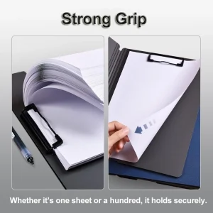 A4 Clipboard File Folder 2 in 1