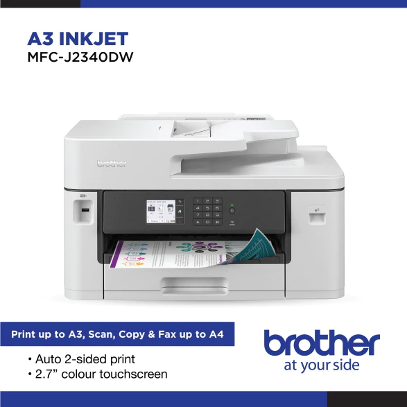 my-11134207-820li-mgf7wvy2tj4ebc.webp Brother MFC-J2340DW A3 4-in-1 Wi-Fi Color Printer Auto Duplex for Home & Office