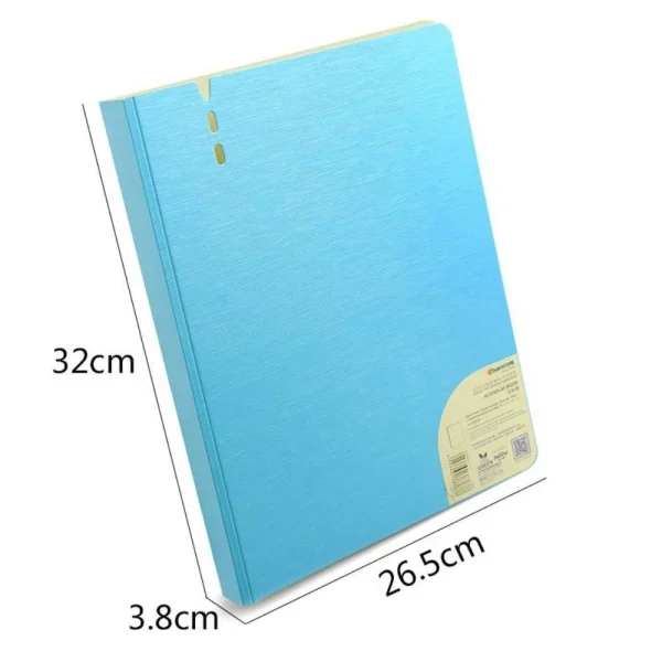sg-11134201-7rav0-ma1oeci6kckp7a.webp Random OKHALLO Display Book A4 4 Hole Binder L32cm W26.5cm H3.8cm