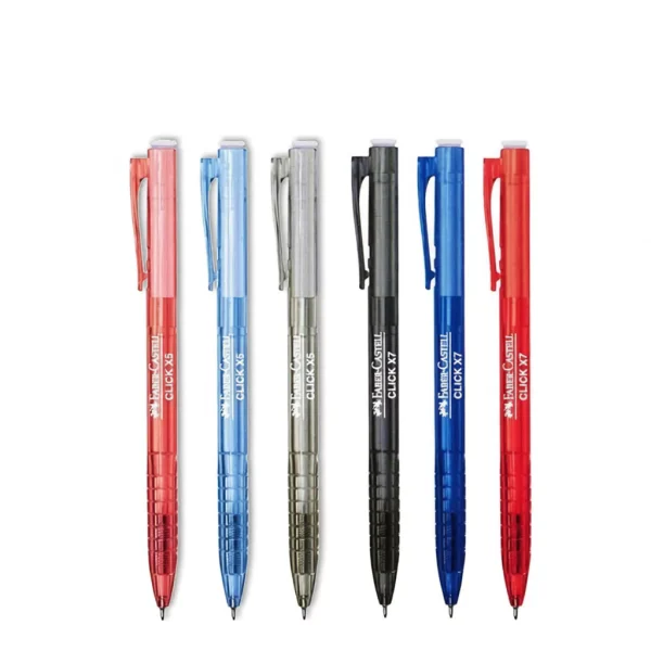 Faber Castell CLICK X5 X7 Ball Pen Set
